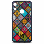 Чехол-накладка Xiaomi Redmi Note 7 Силикон узор Треугольники