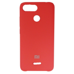 Купить Чехол-накладка Xiaomi Redmi 6 Silicone Cover Red Чехол-накладка Xiaomi Redmi 6 Silicone Cover Red