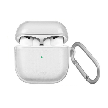 Чехол Airpods 3 Uniq Lino Silicone Case Carabin Clear Clear (Прозрачный)